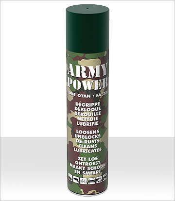 Dégrippant Lubrifiant ARMY POWER - Aérosol 405 mL