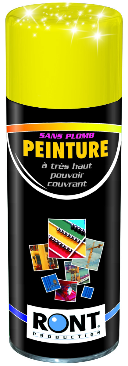 PEINTURE RAL 1002 Jaune Sable - Aérosol 520 ML - Ront