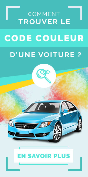 Comment trouver le code couleur d'une voiture ?