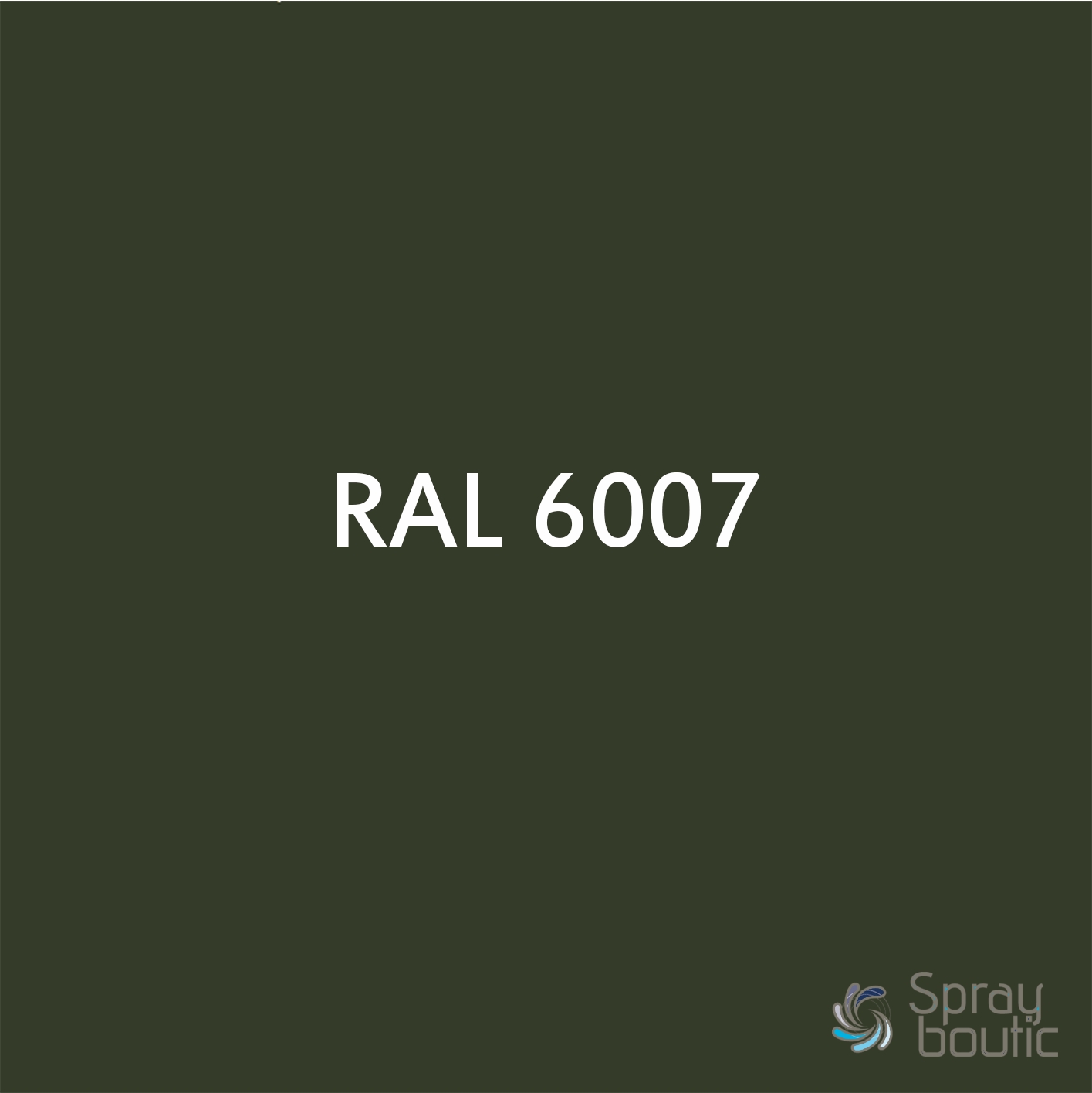 PEINTURE RAL 6007 Vert Bouteille - Aérosol 400 ML - Belton : 324102