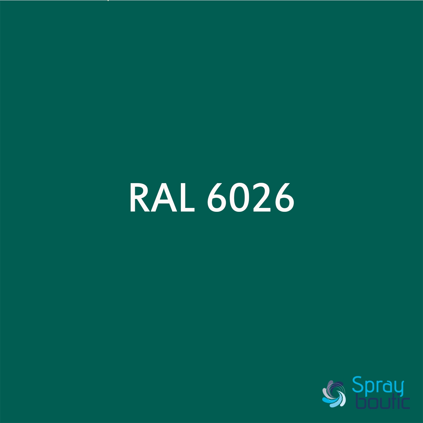 PEINTURE RAL 6026 Vert Opale - Aérosol 400 ML - Belton : 324120
