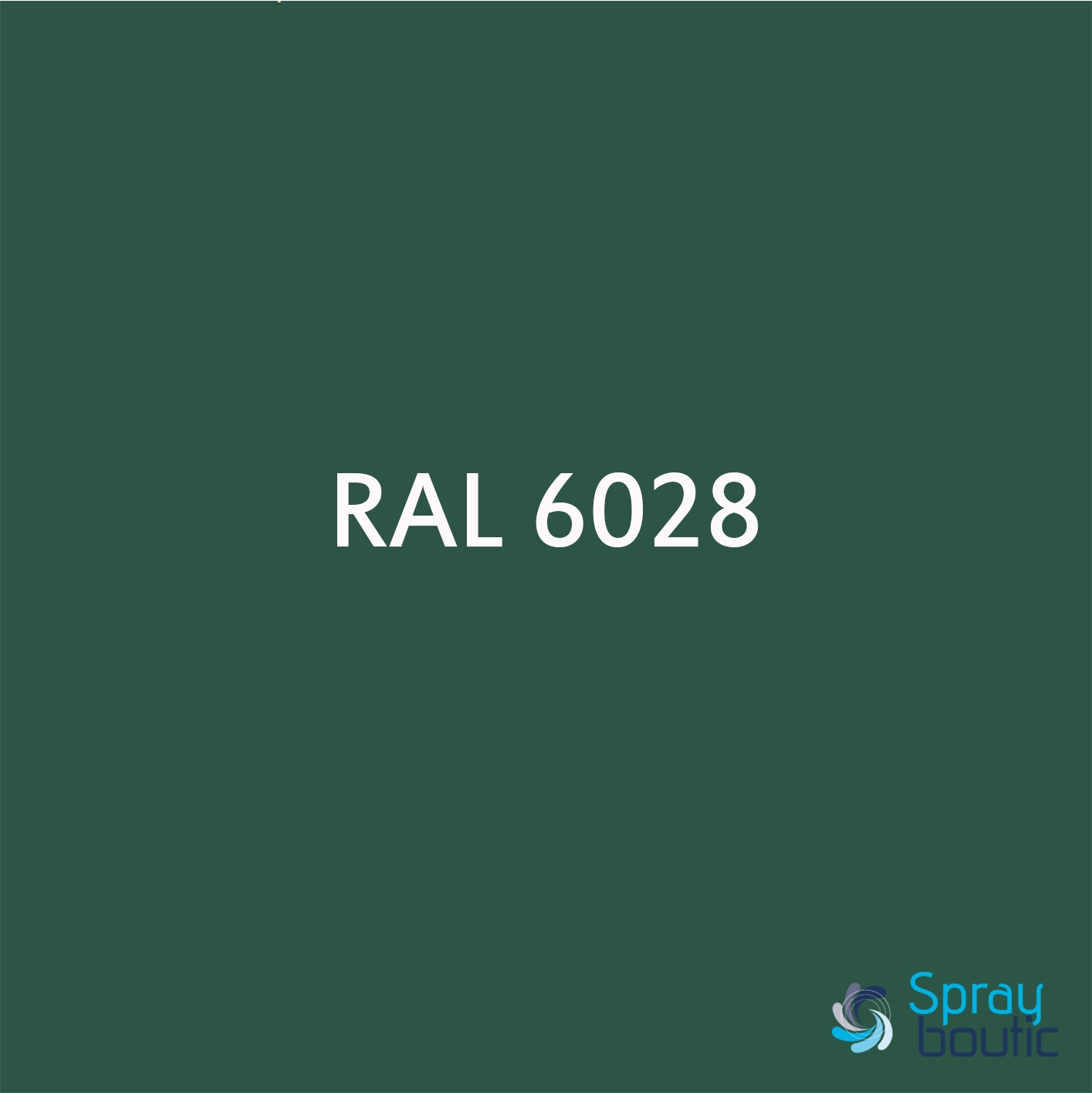PEINTURE RAL 6028 Vert Pin - Aérosol 400 ML - Belton : 324122
