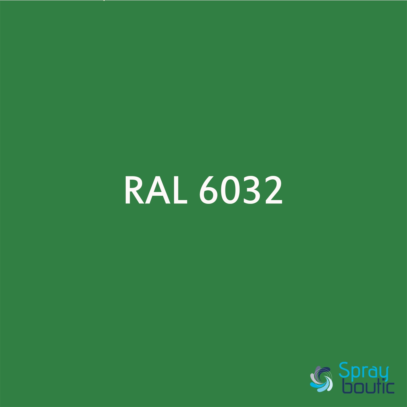PEINTURE RAL 6032 Vert de Sécurité  - Aérosol 400 ML - Belton : 324207