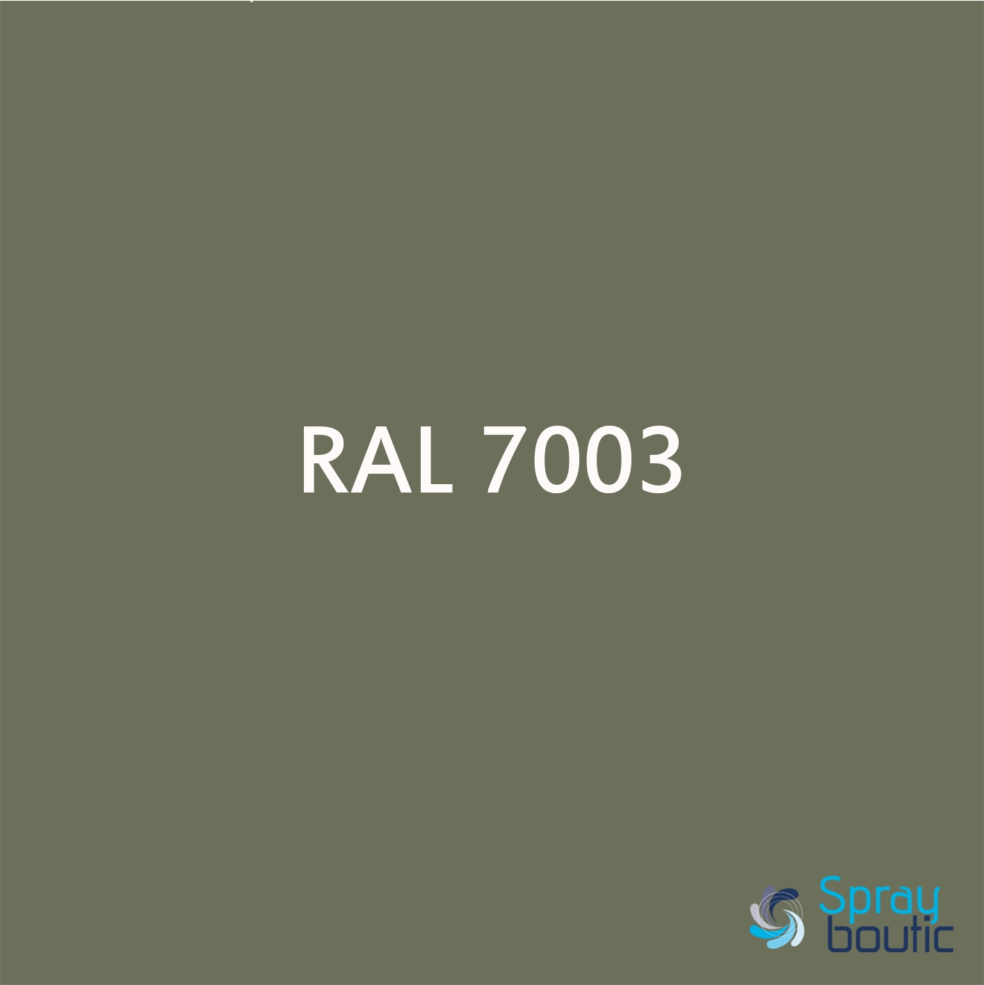 PEINTURE RAL 7003 Gris Mousse - Aérosol 400 ML - Belton : 324130