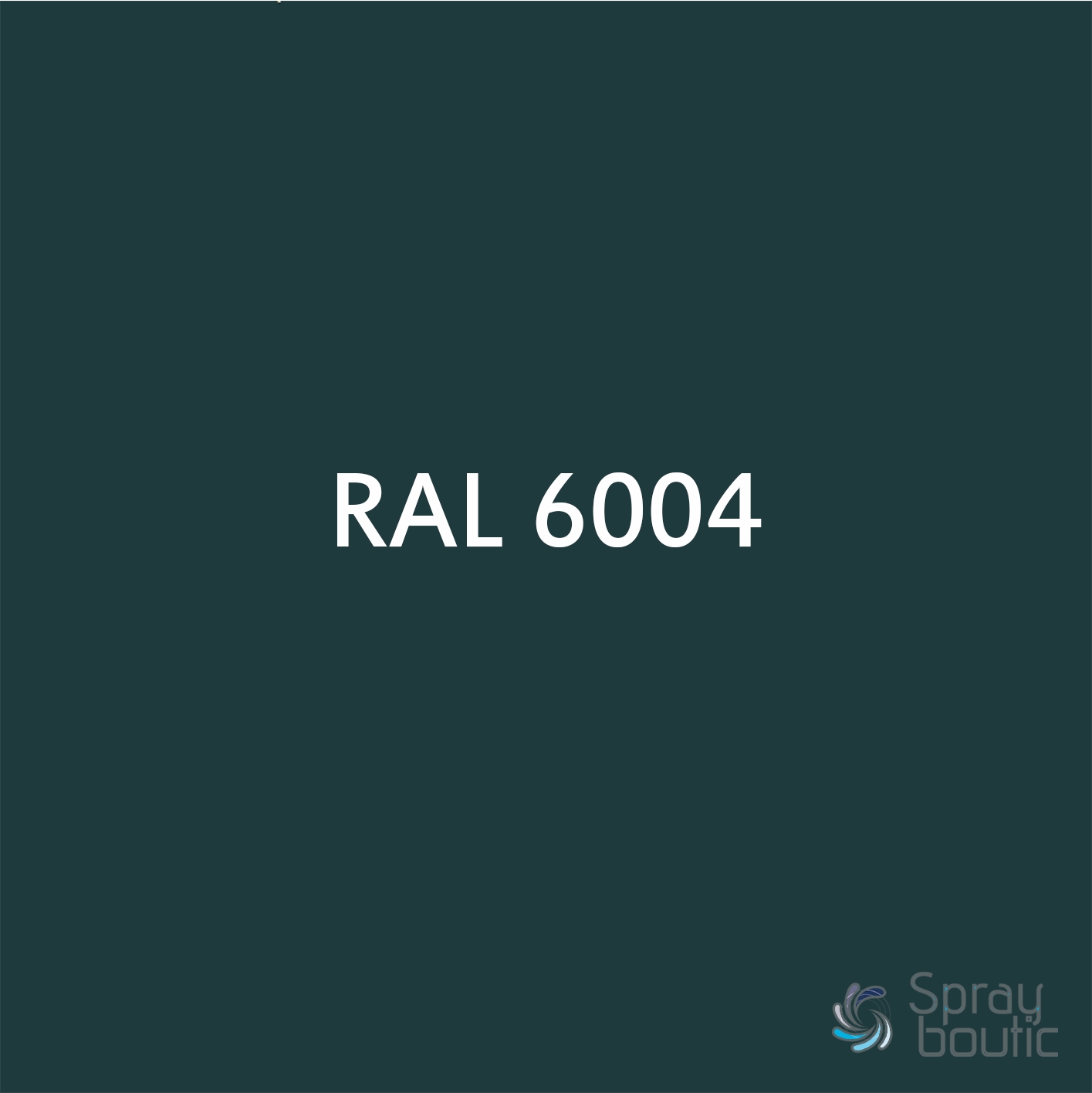 PEINTURE RAL 6004 Vert Bleu - Aérosol 520 mL brut - Ront