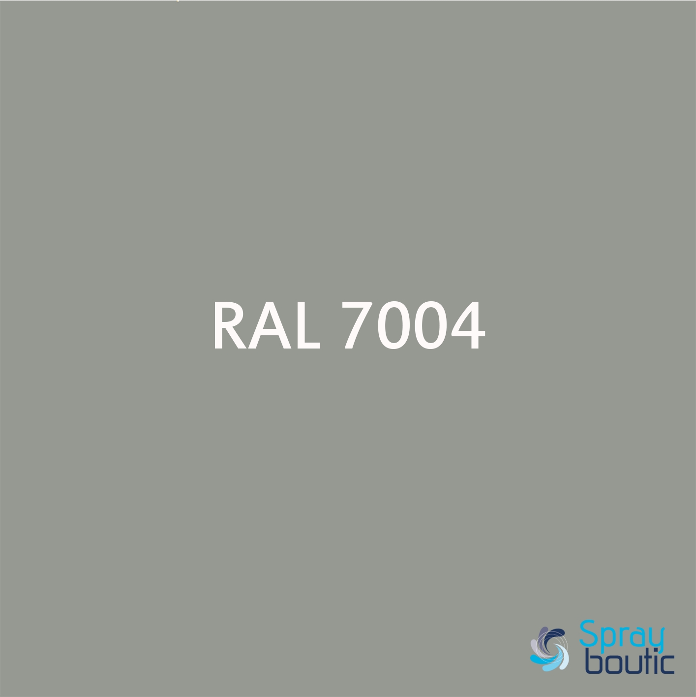 PEINTURE RAL 7004 Gris Signal  - Aérosol 520 mL brut - Ront