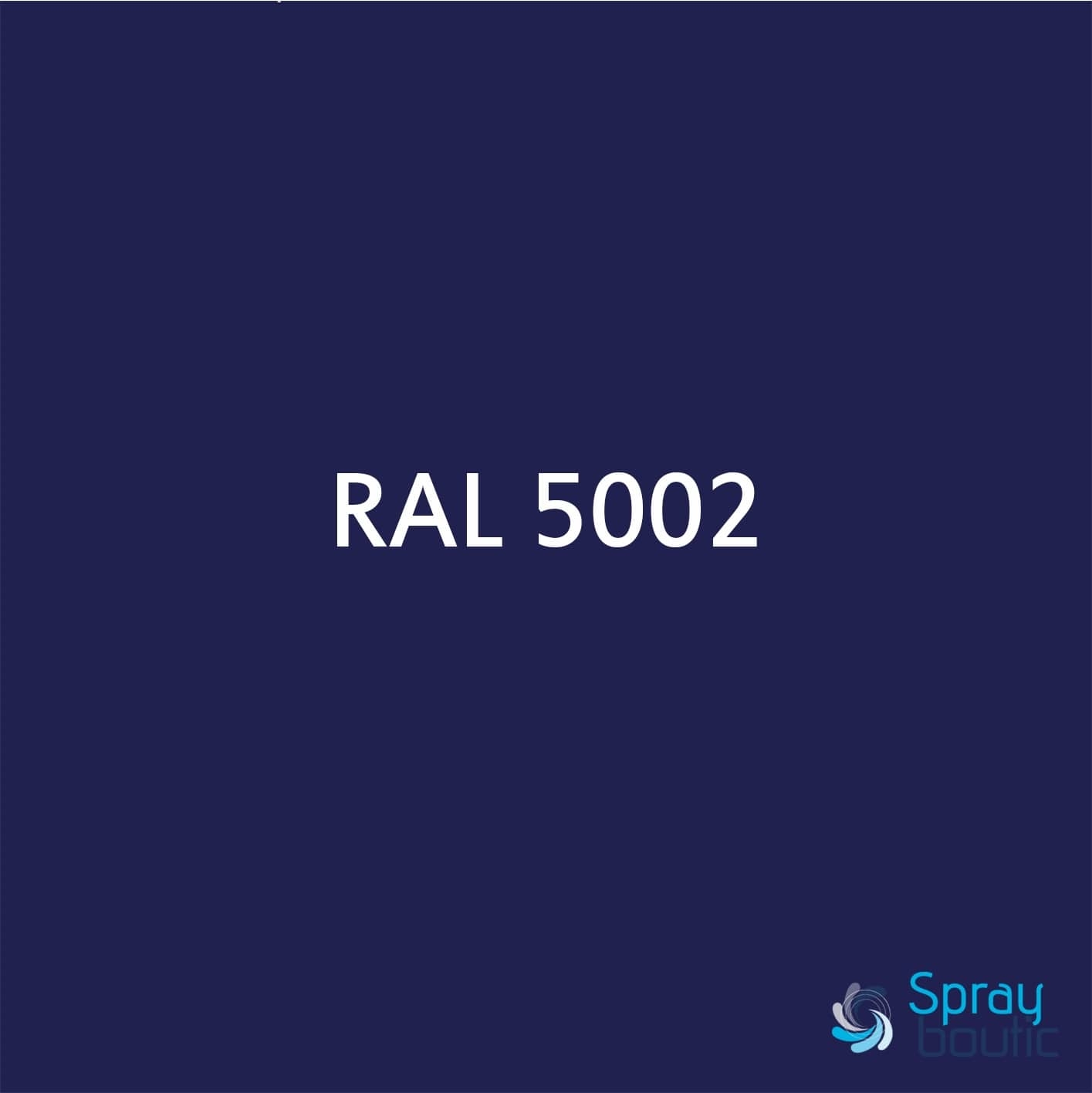 BOMBE DE PEINTURE RAL 5002 Bleu outremer - Aérosol 520 mL brut - Ront