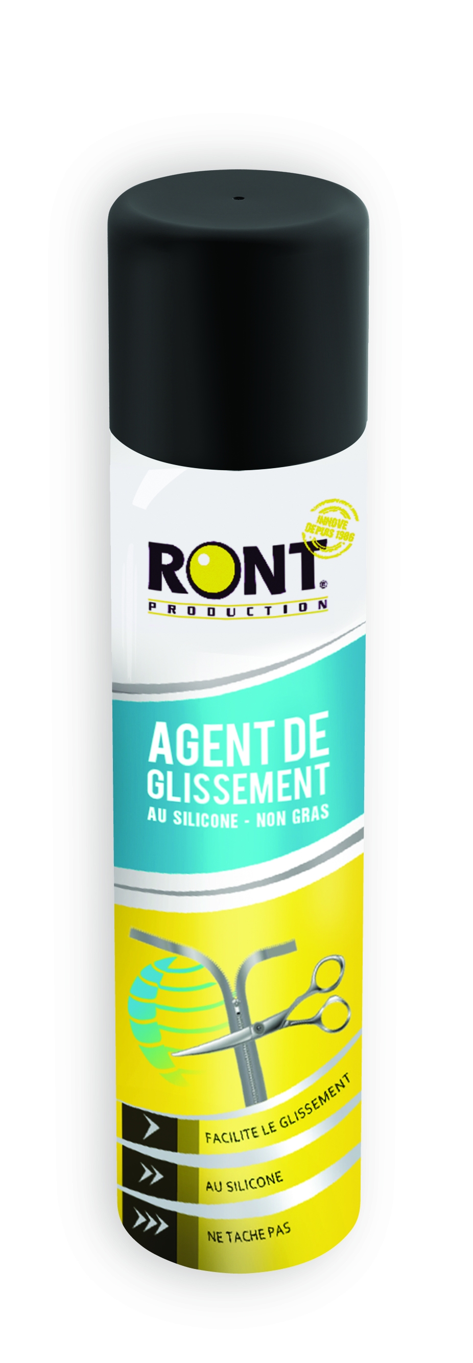 AGENT DE GLISSEMENT SILICONE - Lubrifiant Silicone en Aérosol 520 ml