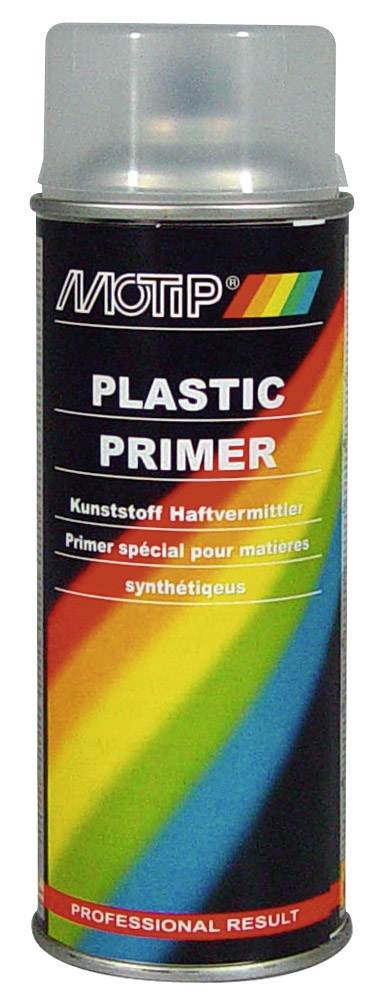 Apprêt Primer PLASTIQUE - MOTIP 04063 - Aérosol 400 ML