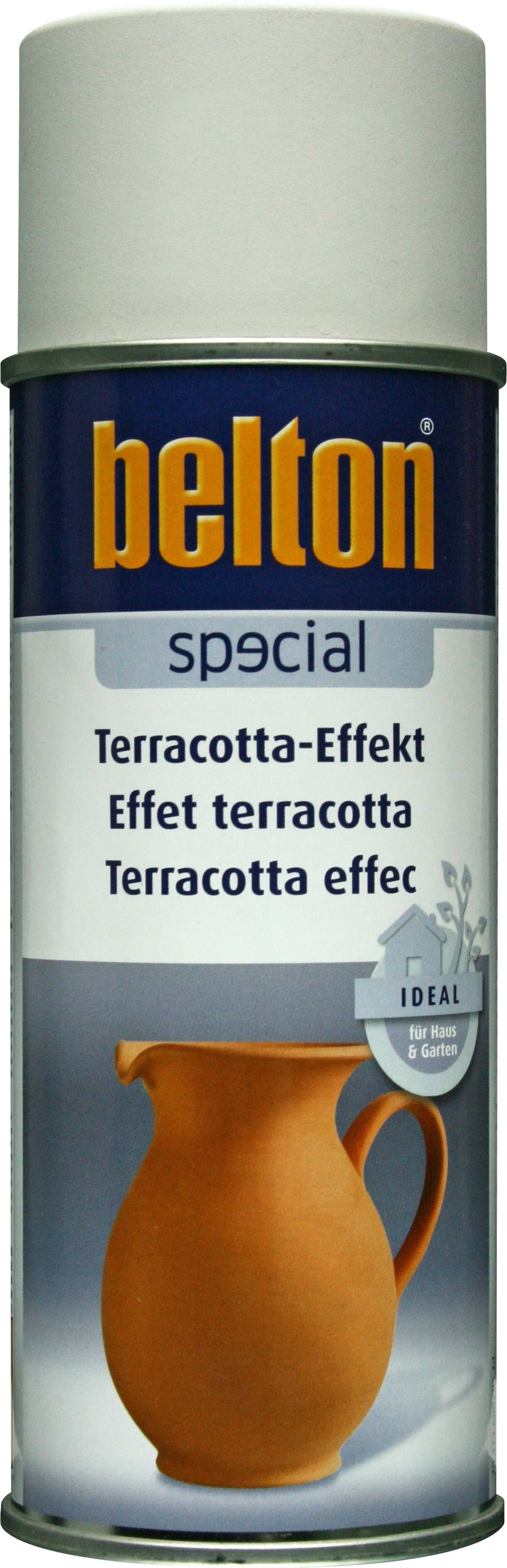 BOMBE DE PEINTURE RAL SPECIAL EFFET TERRACOTTA -blanc pierre- REF: 323604 400 ML