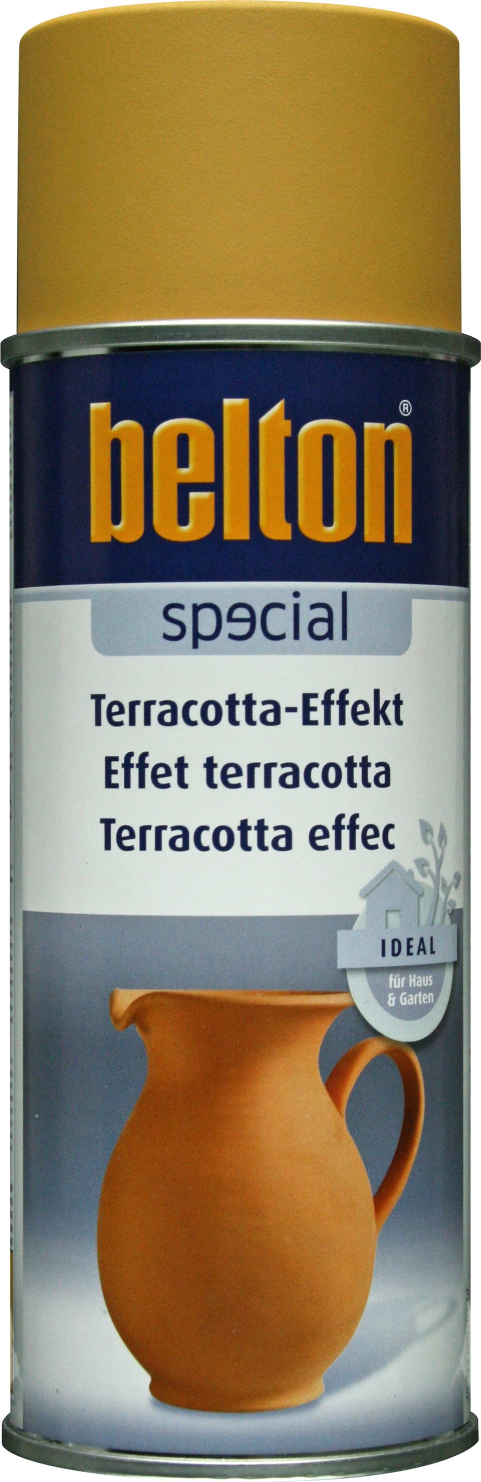 BOMBE DE PEINTURE RAL SPECIAL EFFET TERRACOTTA -jaune sahara- REF: 323602 400 ML