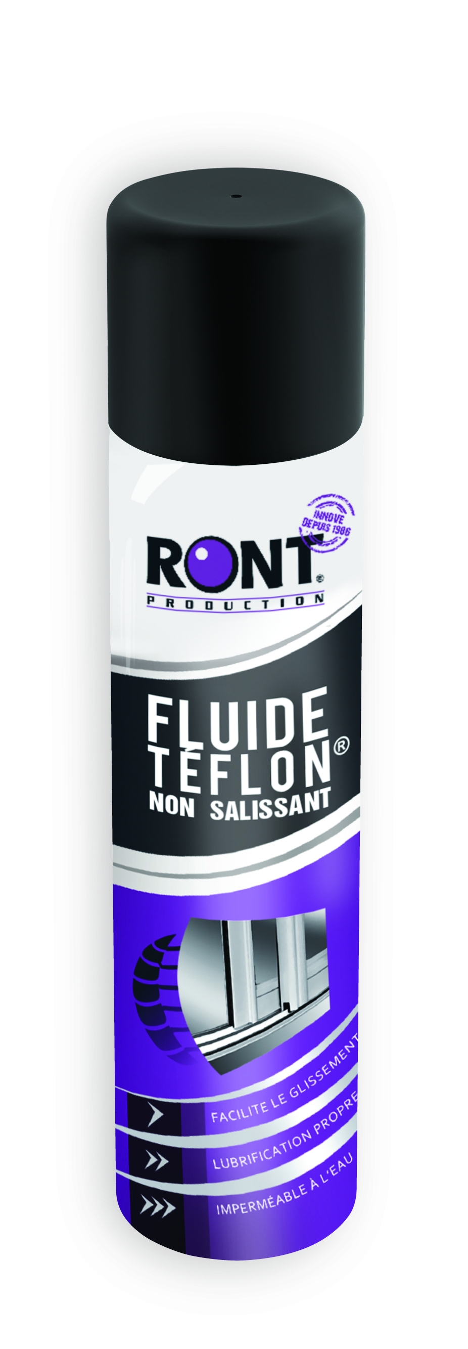 FLUIDE LUBRIFIANT TEFLON - Aérosol 520 mL brut