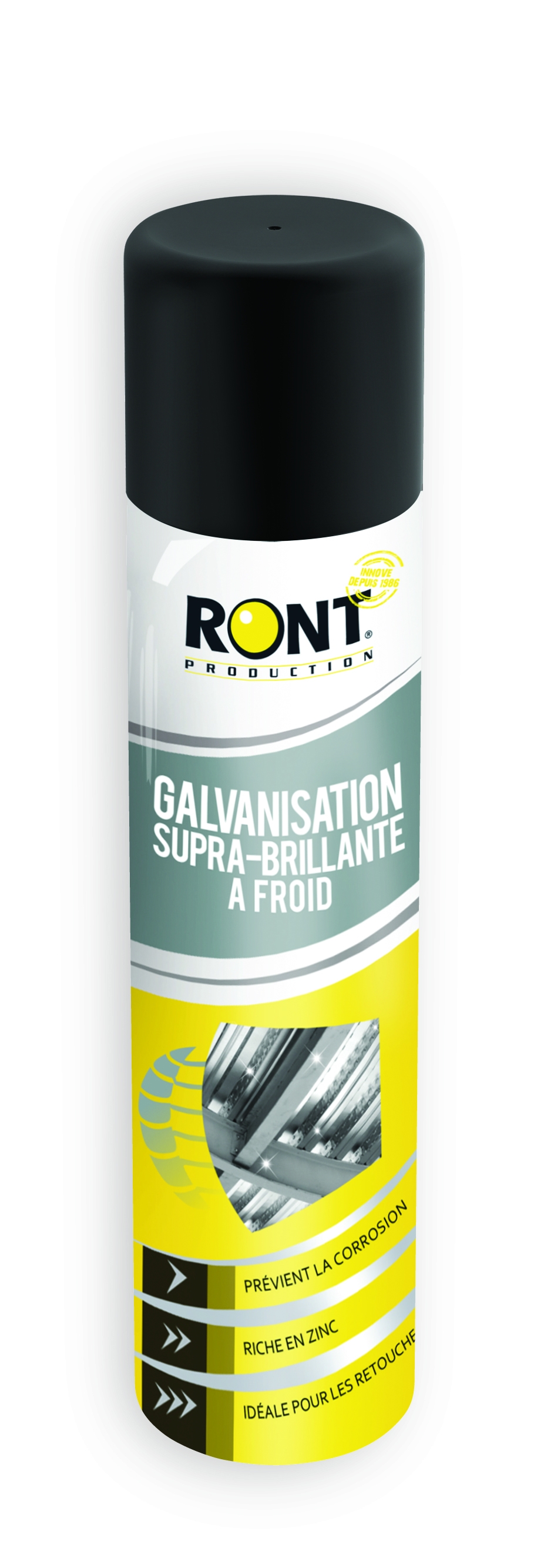 GALVANISATION A FROID Supra brillante - Aérosol 520 ml