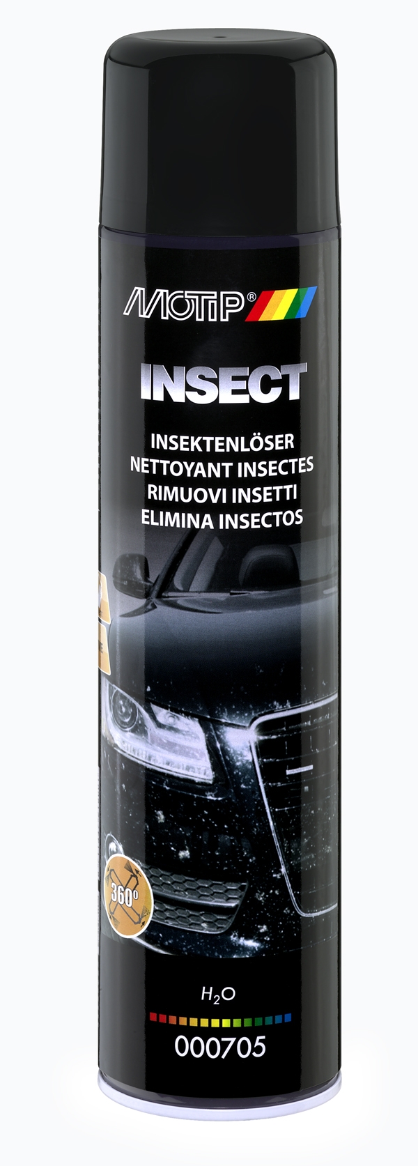 NETTOYANT Insectes - Aérosol 600ml - Vitres et tous types de surface - MOTIP 705