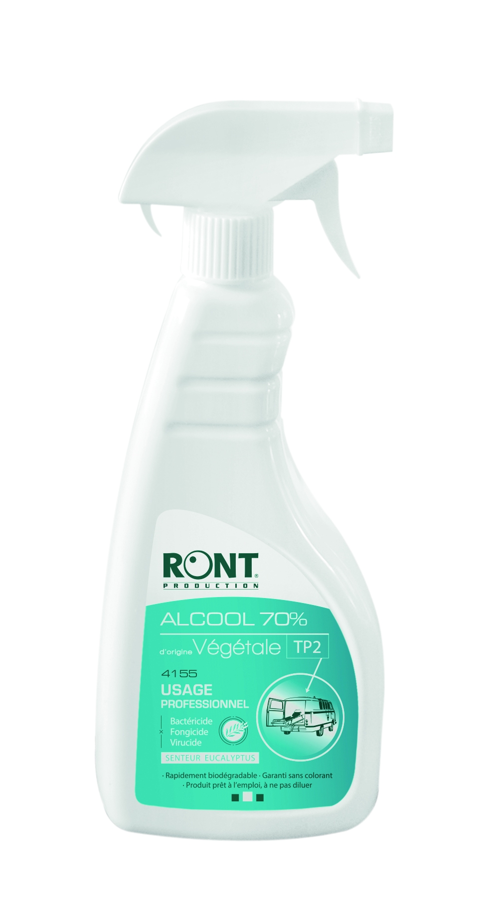 Nettoyant usage professionnel 500mL - Ront