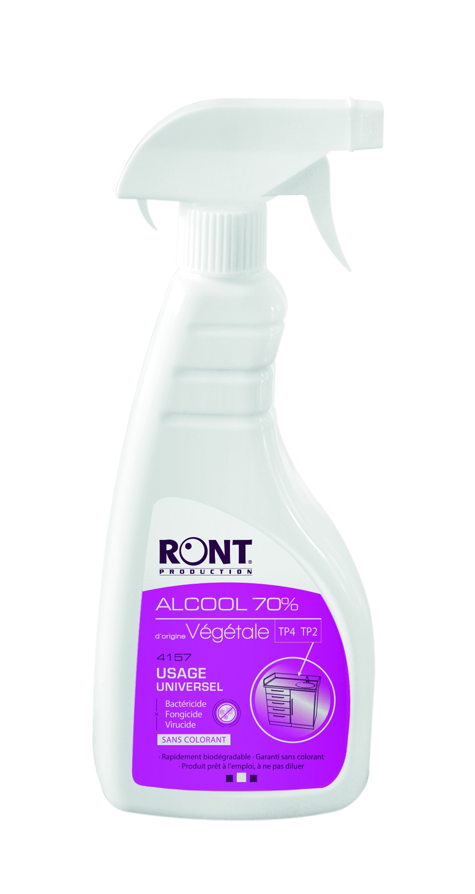 Nettoyant végétal multiusage 500mL- Ront