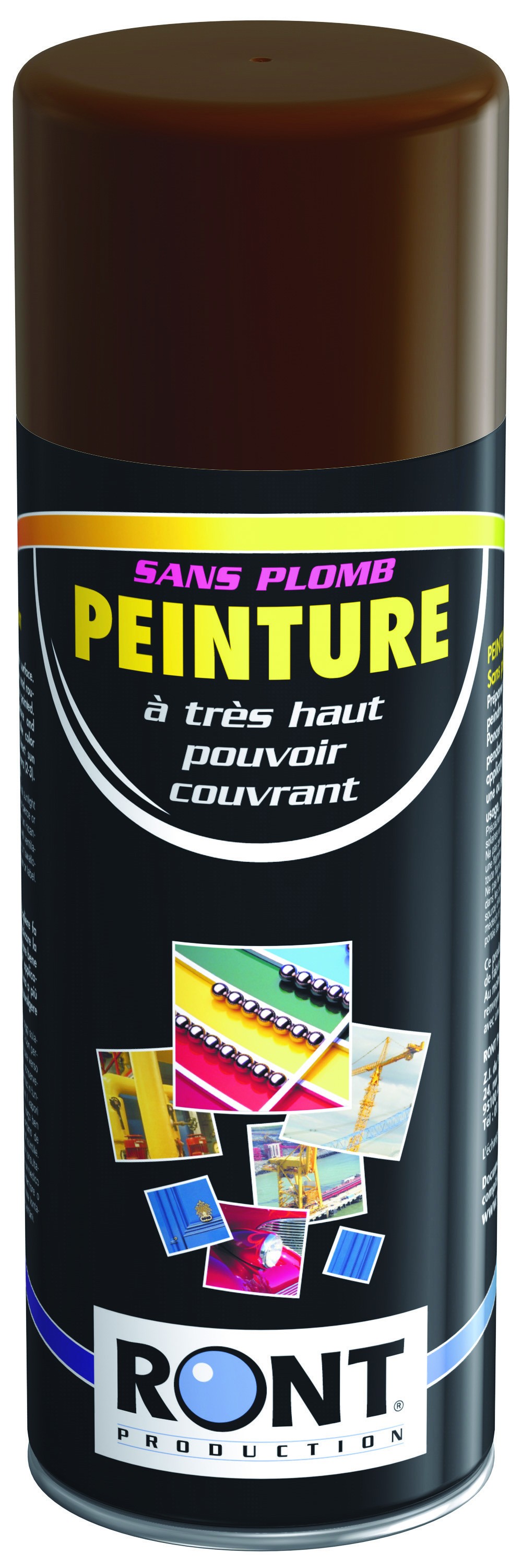 PEINTURE ANODISEE Brun - Aérosol 520 mL brut