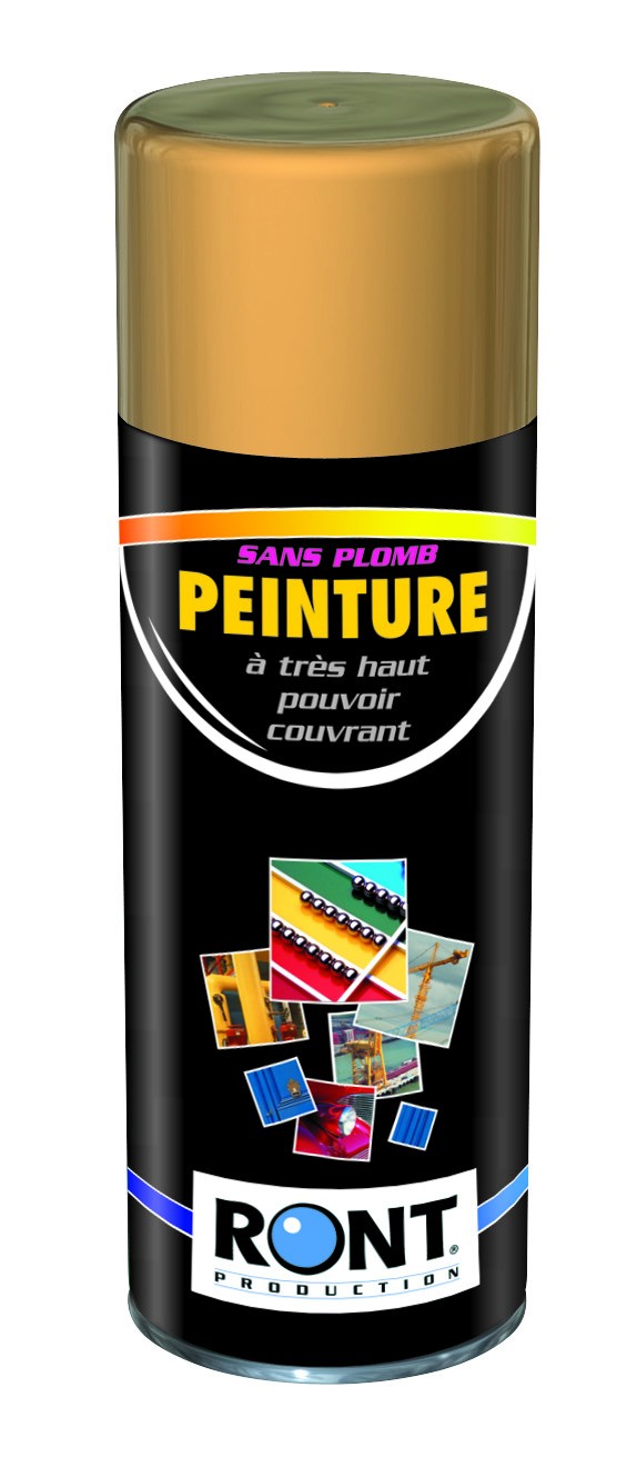 PEINTURE ANODISEE Or clair - Aérosol 520 mL brut