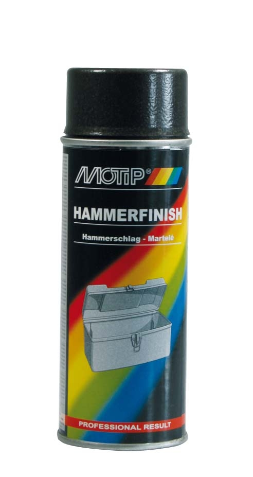 PEINTURE EFFET MARTELE ANTHRACITE MOTIP - Aérosol 400 ML