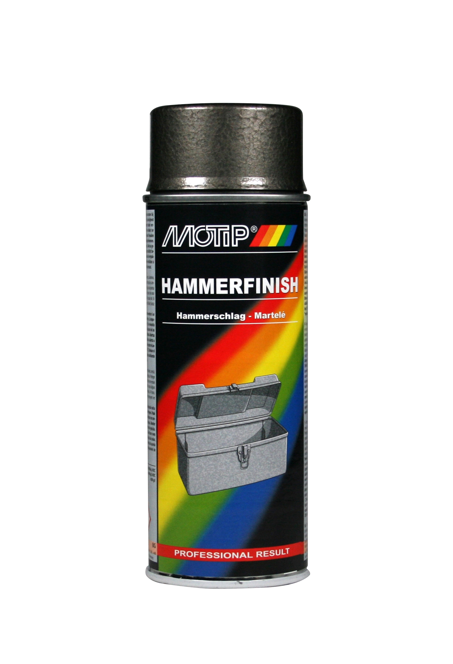 PEINTURE EFFET MARTELE GRIS MOTIP - Aérosol 400 ML