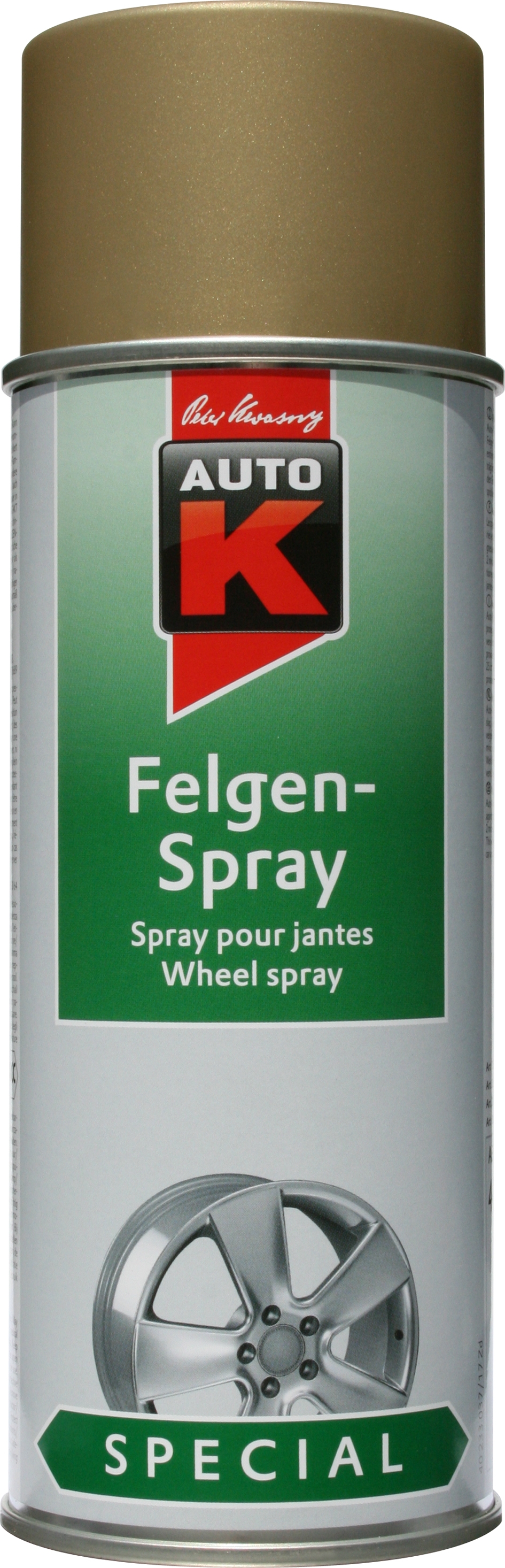 Peinture peinture jantes or brillant 04008 500 ml 