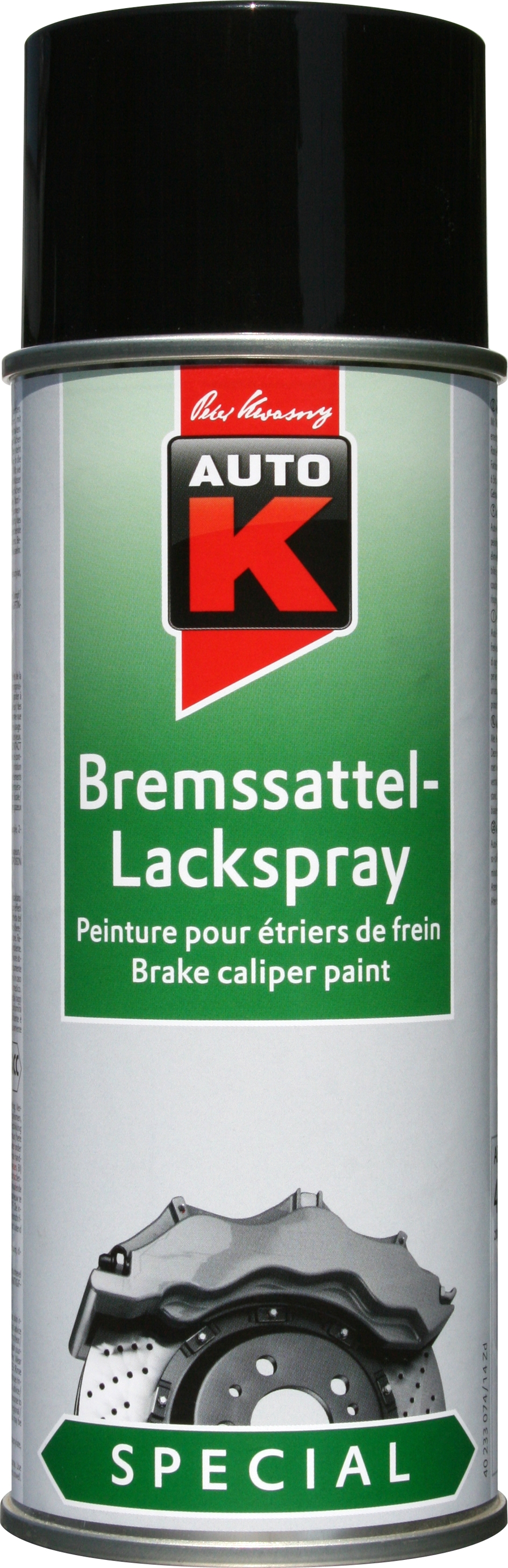 PEINTURE NOIR ETRIER DE FREIN - Aérosol 400 ML - AUTO-K : 233077