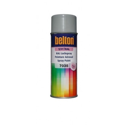 PEINTURE RAL 7035 Gris Clair Mat - Aérosol 520ML BRUT - Belton : 324409