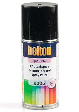 PEINTURE RAL 9005 Noir  - Aérosol 400 ML - Belton : 324187
