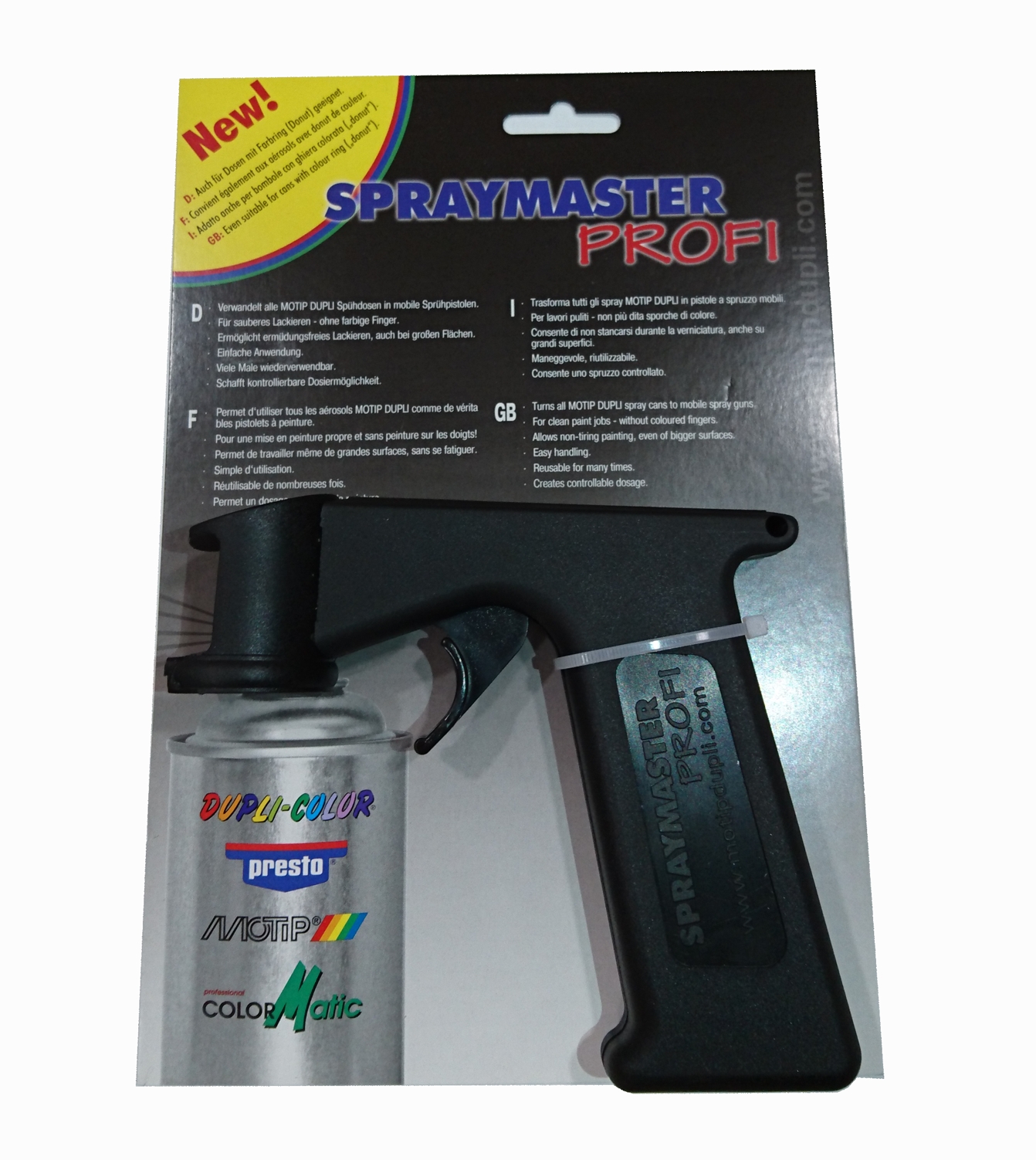 Poignée Pistolet Adaptateur Universel pour Spray Aérosol