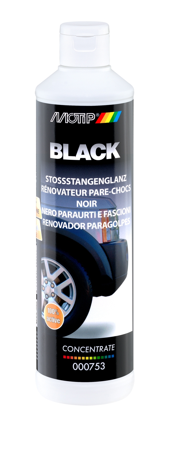 Renovateur Pare-Chocs Noir - Motip 0753 - 500 ML