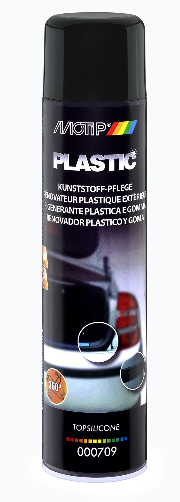 Rénovateur Plastique Extérieur - 600ml - MOTIP - 0709