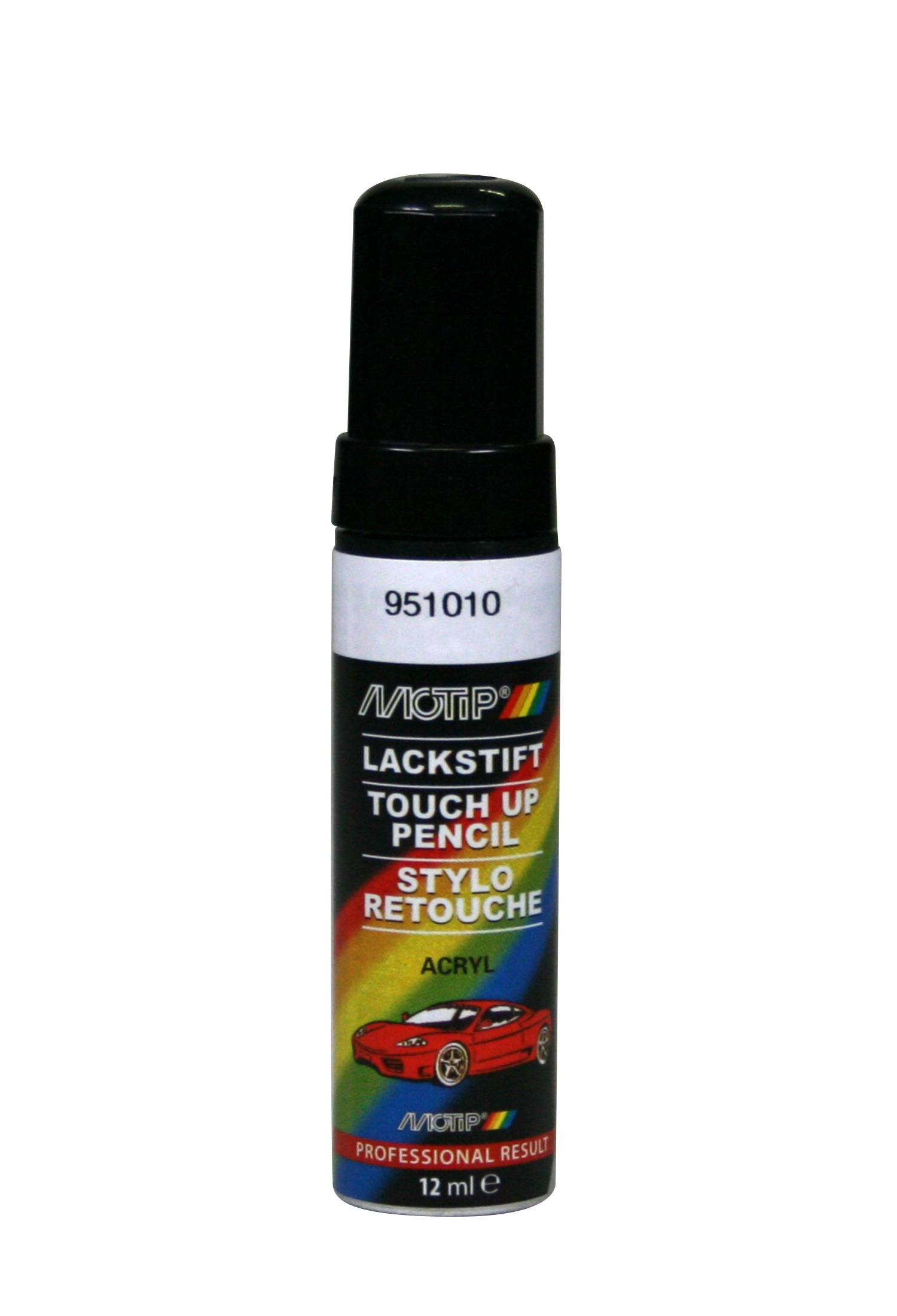 LOT DE 2 PINCEAUX RETOUCHES MOTIP 951010 - 12 ml