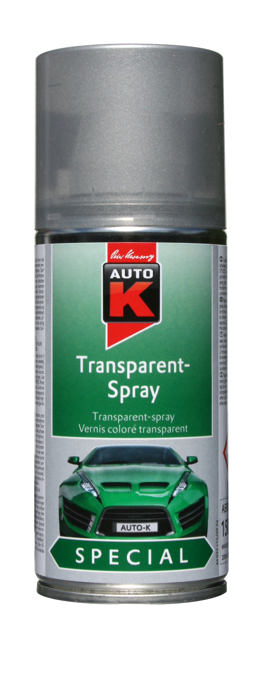 VERNIS CHROME Transparent en Spray - AUTO K : 33119