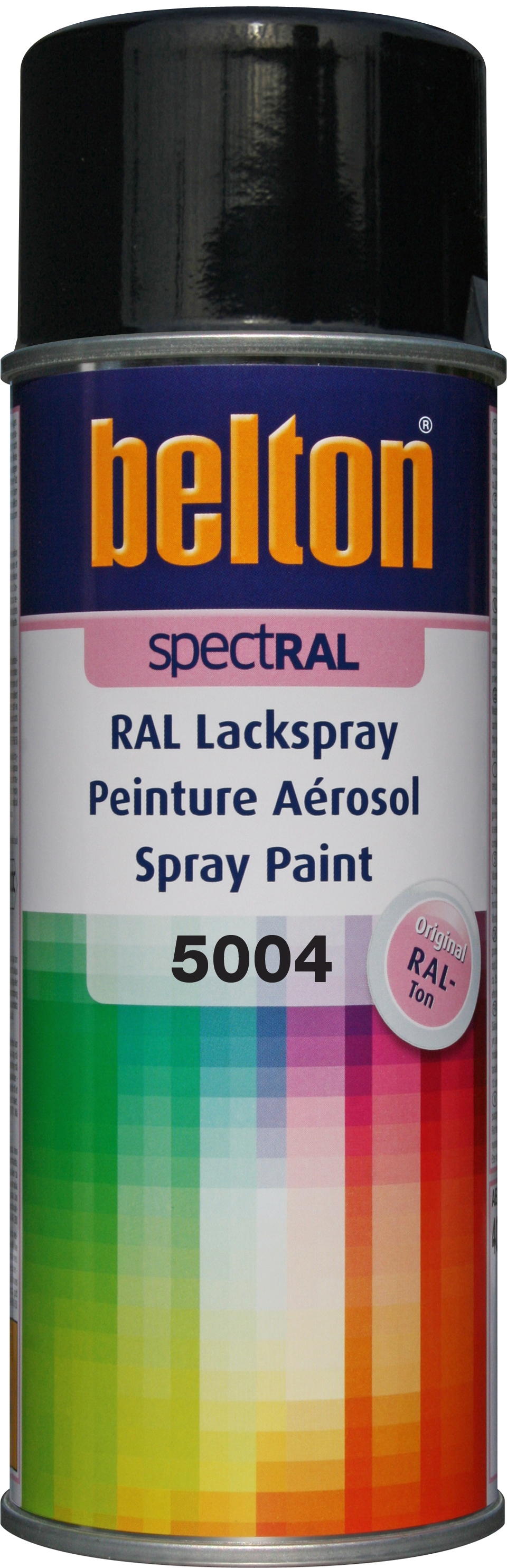 PEINTURE RAL 5004 Bleu-Noir - Aérosol 400 ML - Belton : 324076