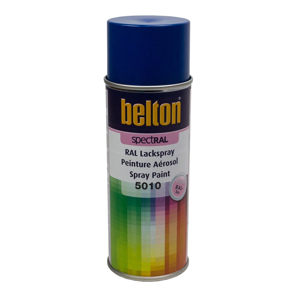 PEINTURE RAL 5010 Bleu Gentiane - Aérosol 400 ML - Belton : 324081