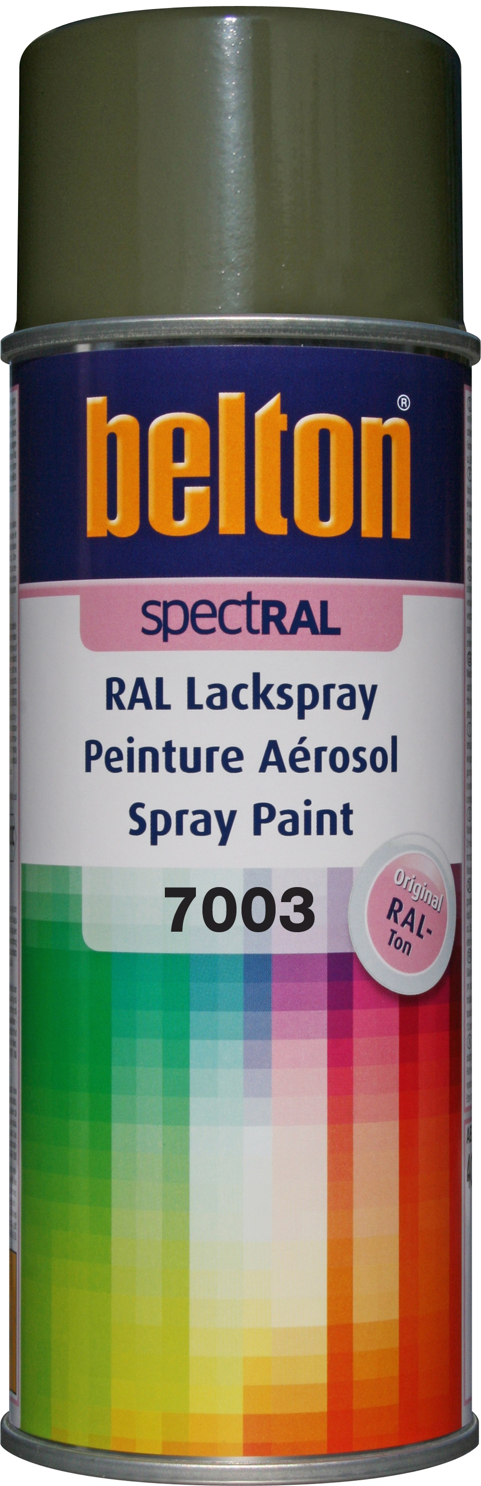 PEINTURE RAL 7003 Gris Mousse - Aérosol 400 ML - Belton : 324130