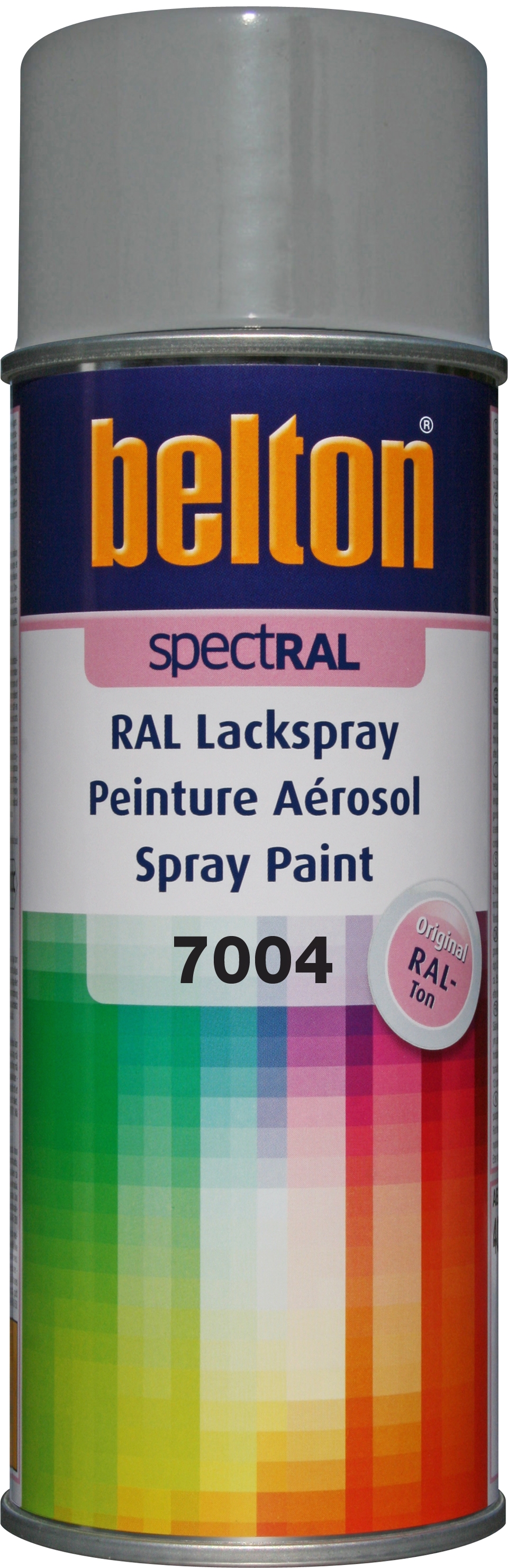 PEINTURE RAL 7004 Gris de Sécurité  - Aérosol 400 ML - Belton : 324208