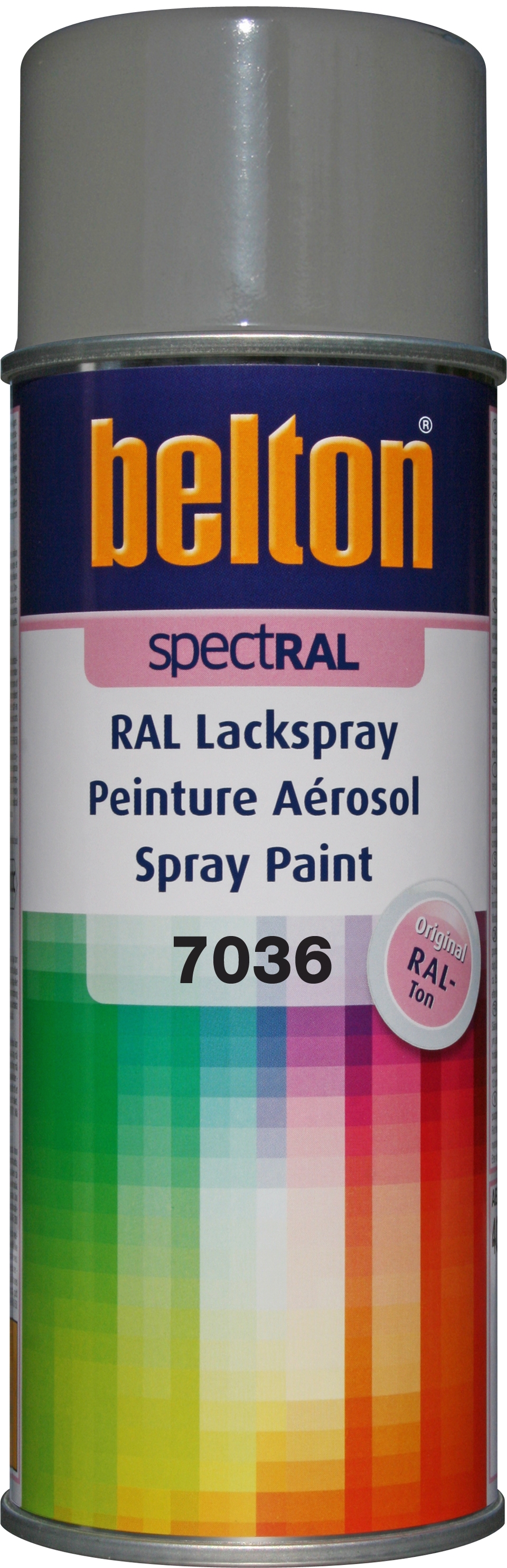 PEINTURE RAL 7036 Gris Platine - Aérosol 400 ML - Belton : 324153