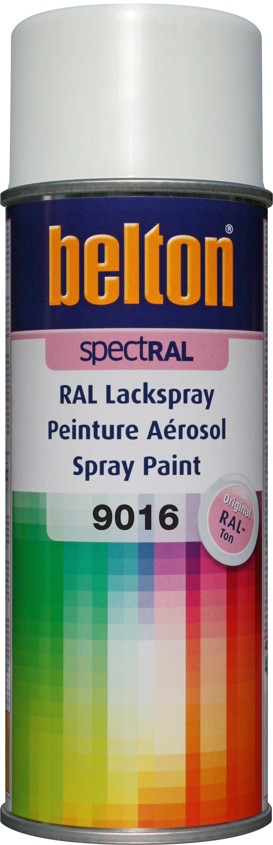 PEINTURE RAL 9016 Blanc Signalisation - Aérosol 400 ML - Belton : 324192