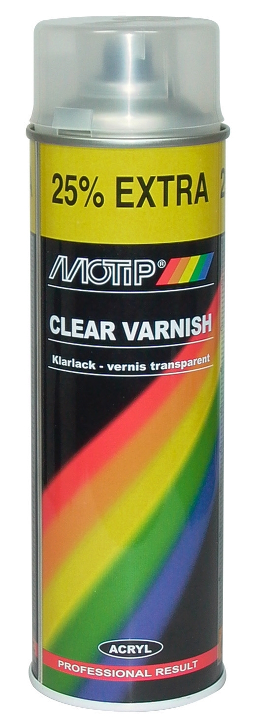 VERNIS CARROSSERIE MAT MOTIP aérosol 500 ml - 4000